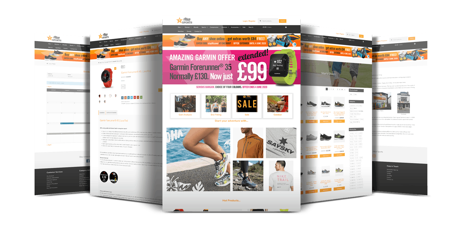 Alton Sports Website Showcase