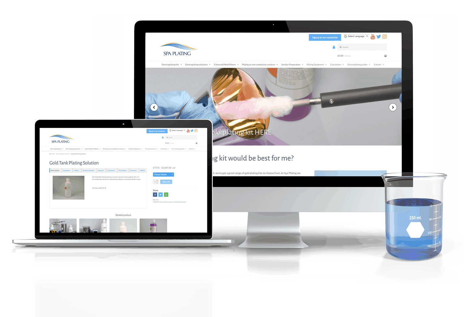 Spa Plating Banner Image