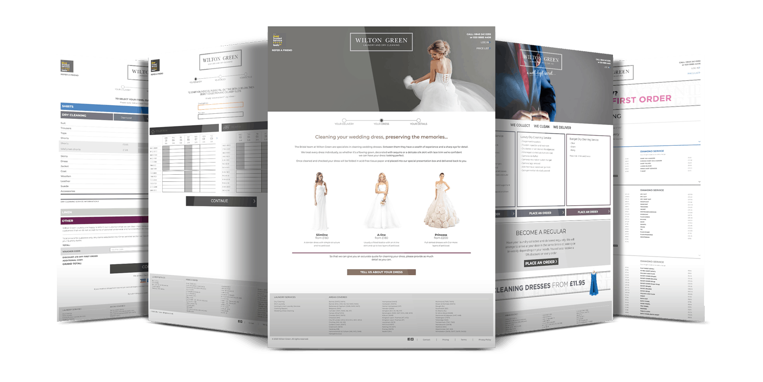 Wilton Green - showcase for Website